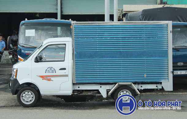 Xe tải Dongben 770kg thùng kín