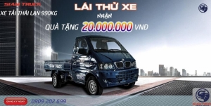 chuong trinh lai thu xe tai thai lan siam truck