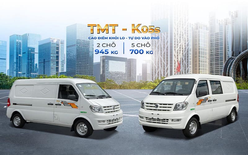 Giới thiệu về TMT và dòng sản phẩm xe tải van giá tốt
