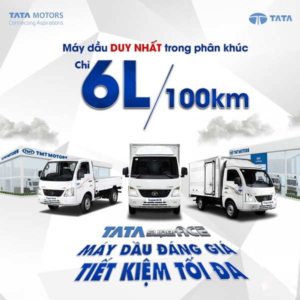 Khuyến mãi xe tải Tata Super Ace